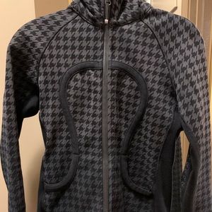 Lululemon Athletica herringbone scuba hoodie